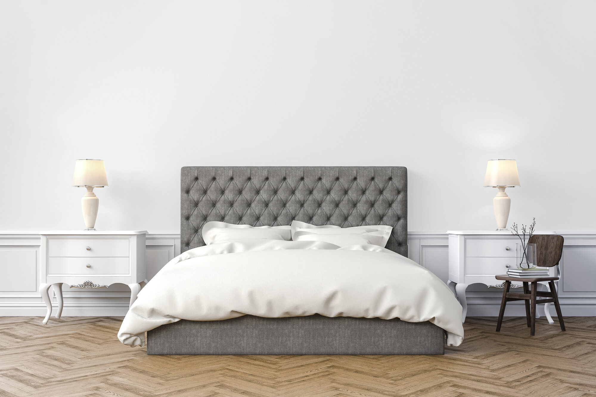 ART DESIGN blanc sur un mur