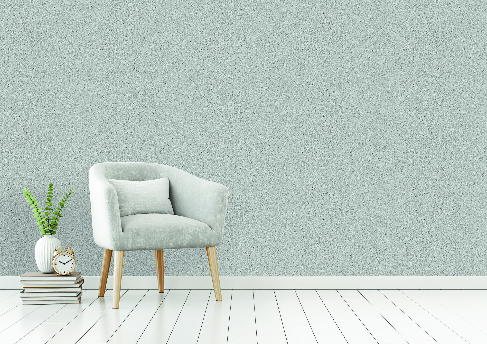OPTIMA gris foncé sur un mur